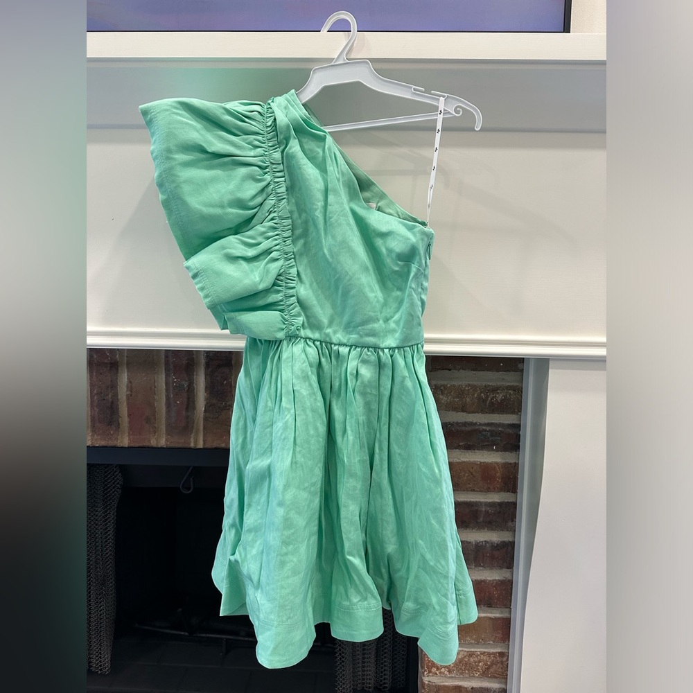 Aje Bonjour One-Shoulder Minidress - Size 4 AU (0 US)